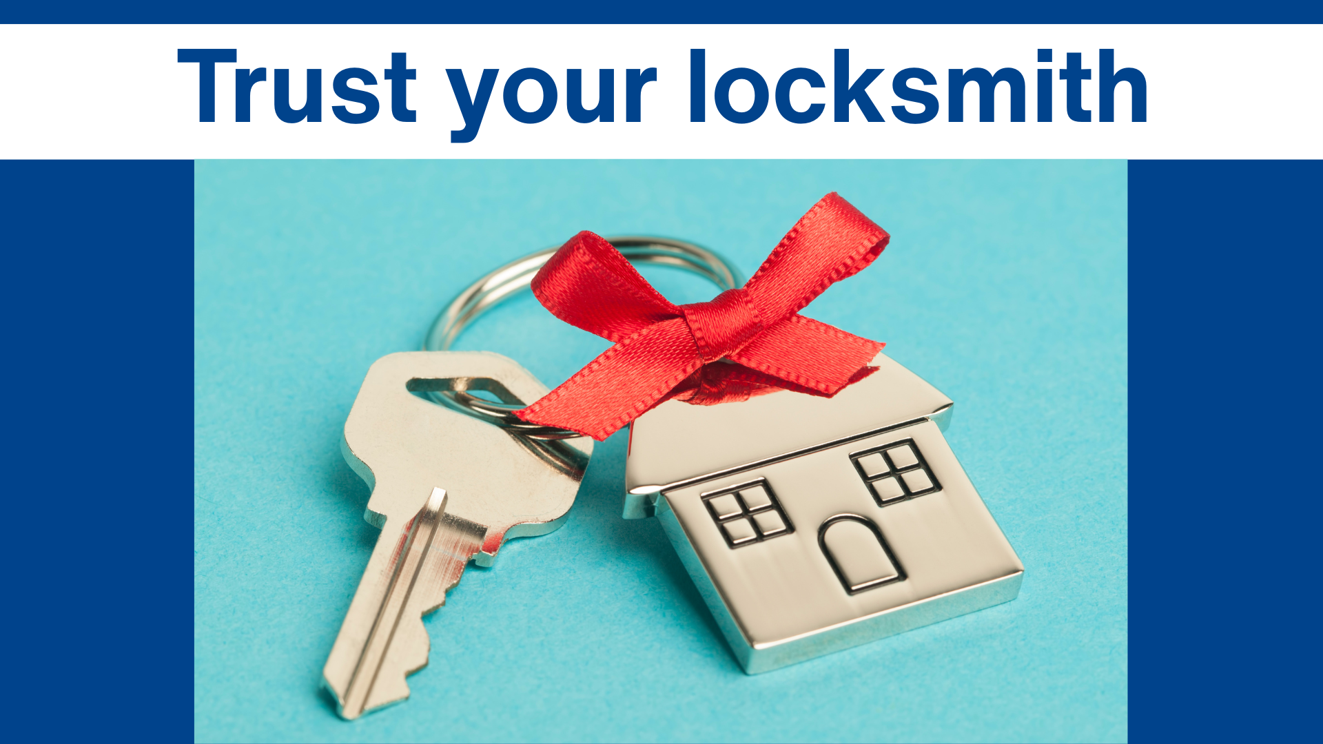 keychain with a house