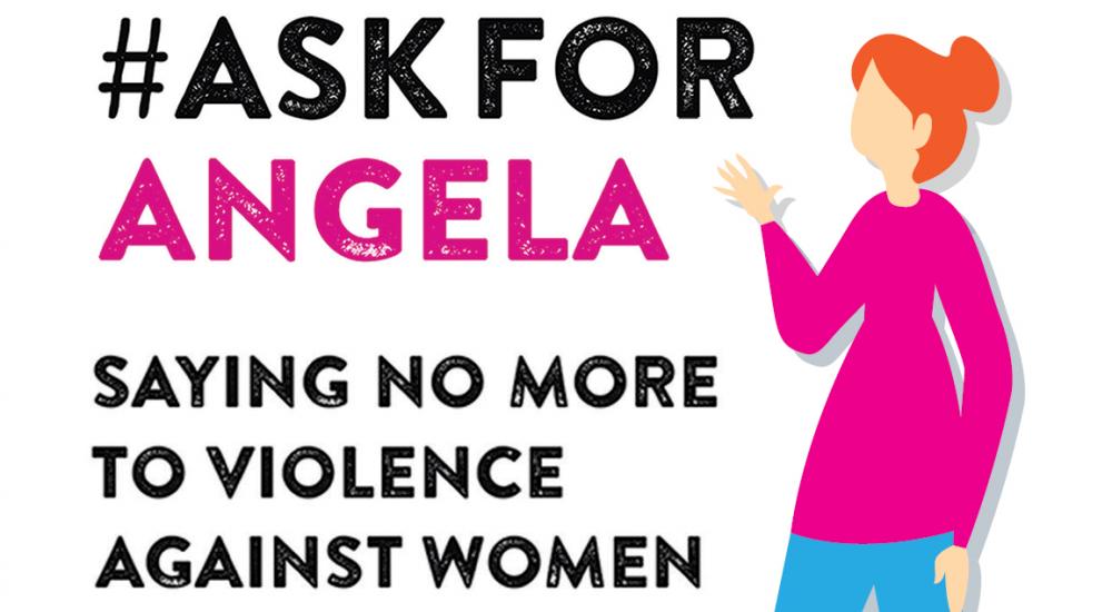 Ask for Angela no more to violence against women 